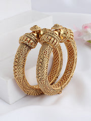 Maitri Bangle Set - Golden