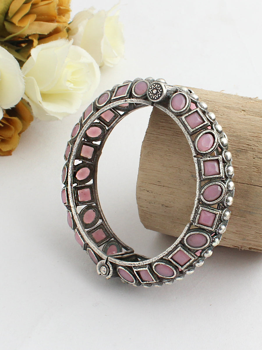 Hiral Bangle-Pastel Pink