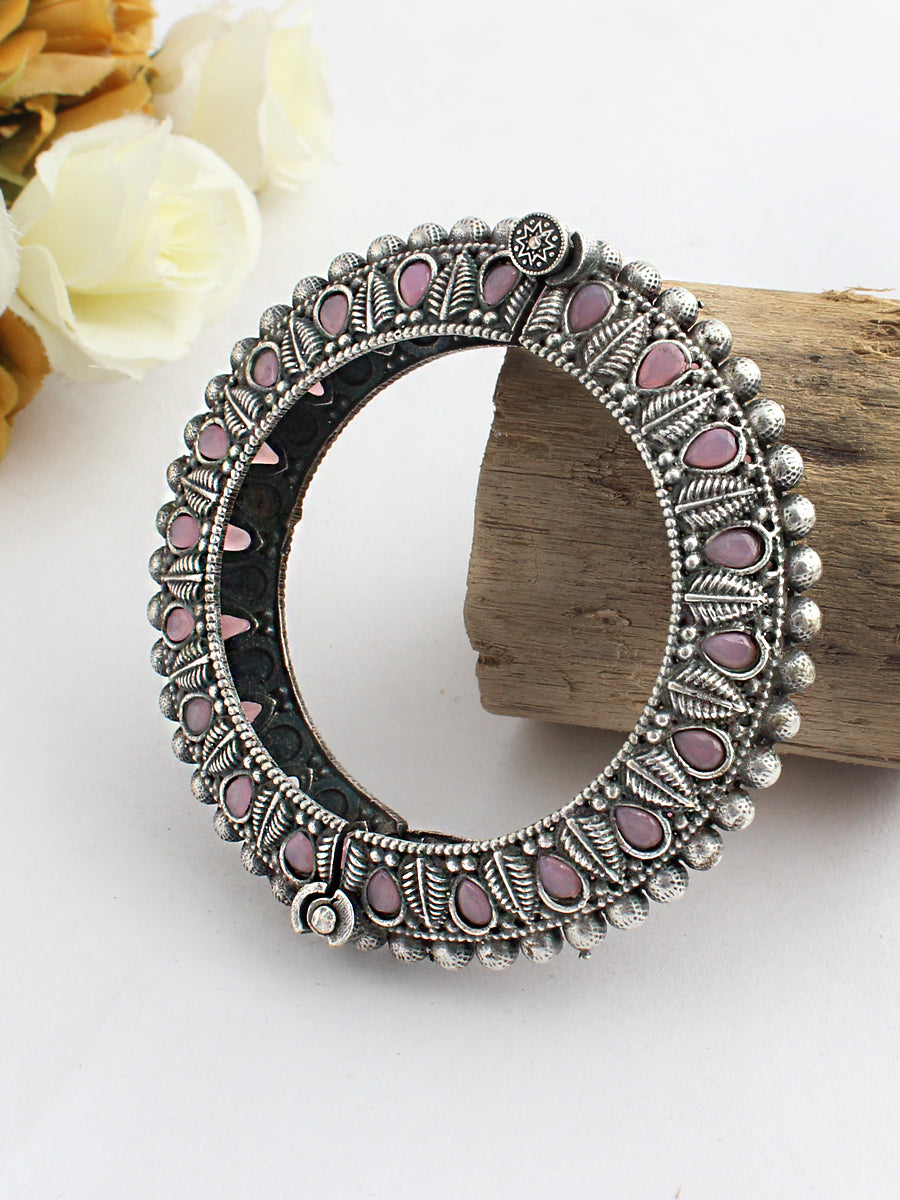 Mayura Bangle-Pastel Pink