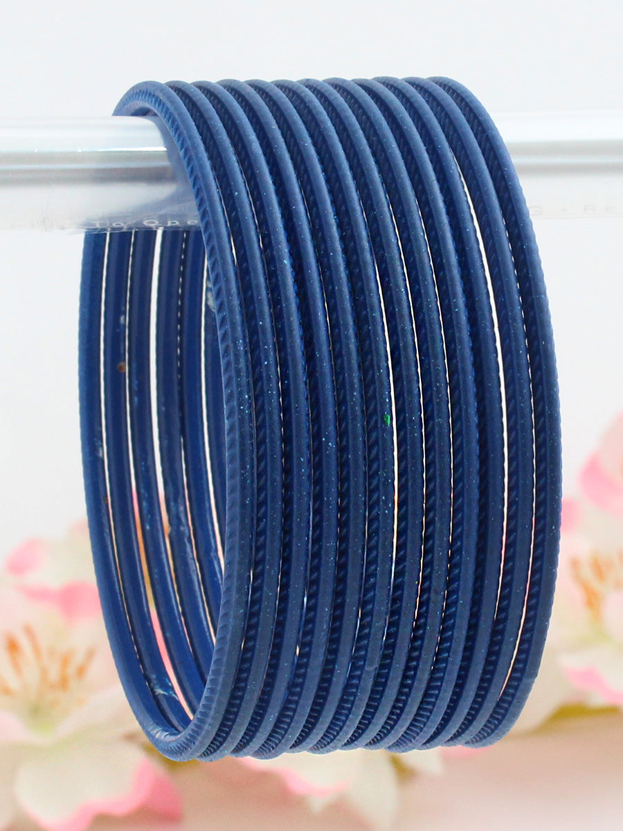 Sana Bangle Set-Blue