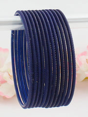 Sana Bangle Set- Navy Blue