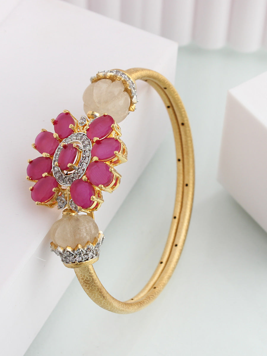 Paloma Bracelet-Ruby pink