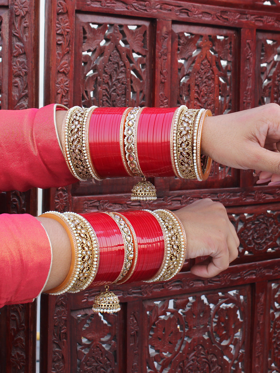 Simran Bridal Choora Bangle Set