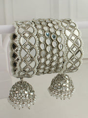 Ishrat Mirror Bangle Set / Stack