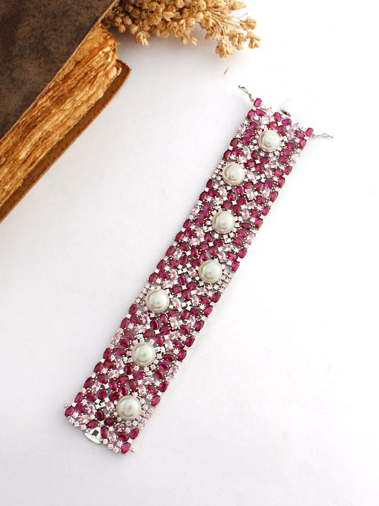 Tamara Bracelet-Ruby Pink