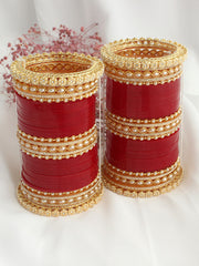 Saavi Bridal Choora Bangle Set