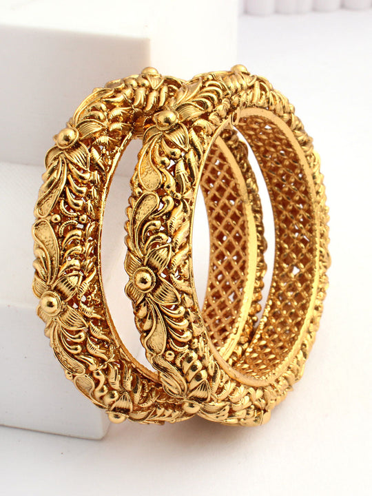 Umika Bangle Set-gold