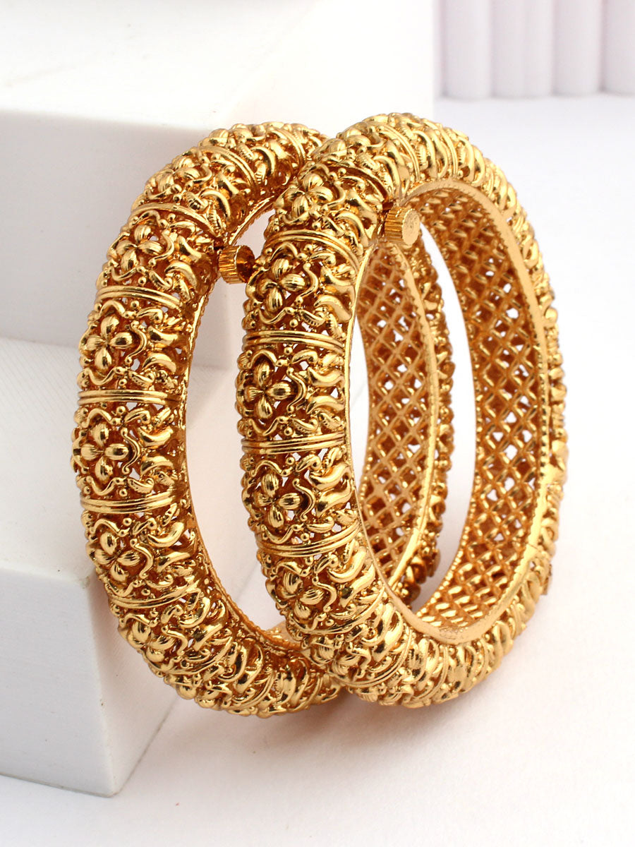 Shitija Bangle Set-Gold