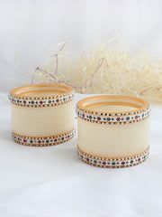 Sharvi Bridal Choora Bangle Set_Ivory