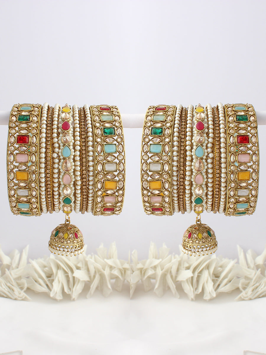 Ayeza Bangle Set / Stack-Multicolor