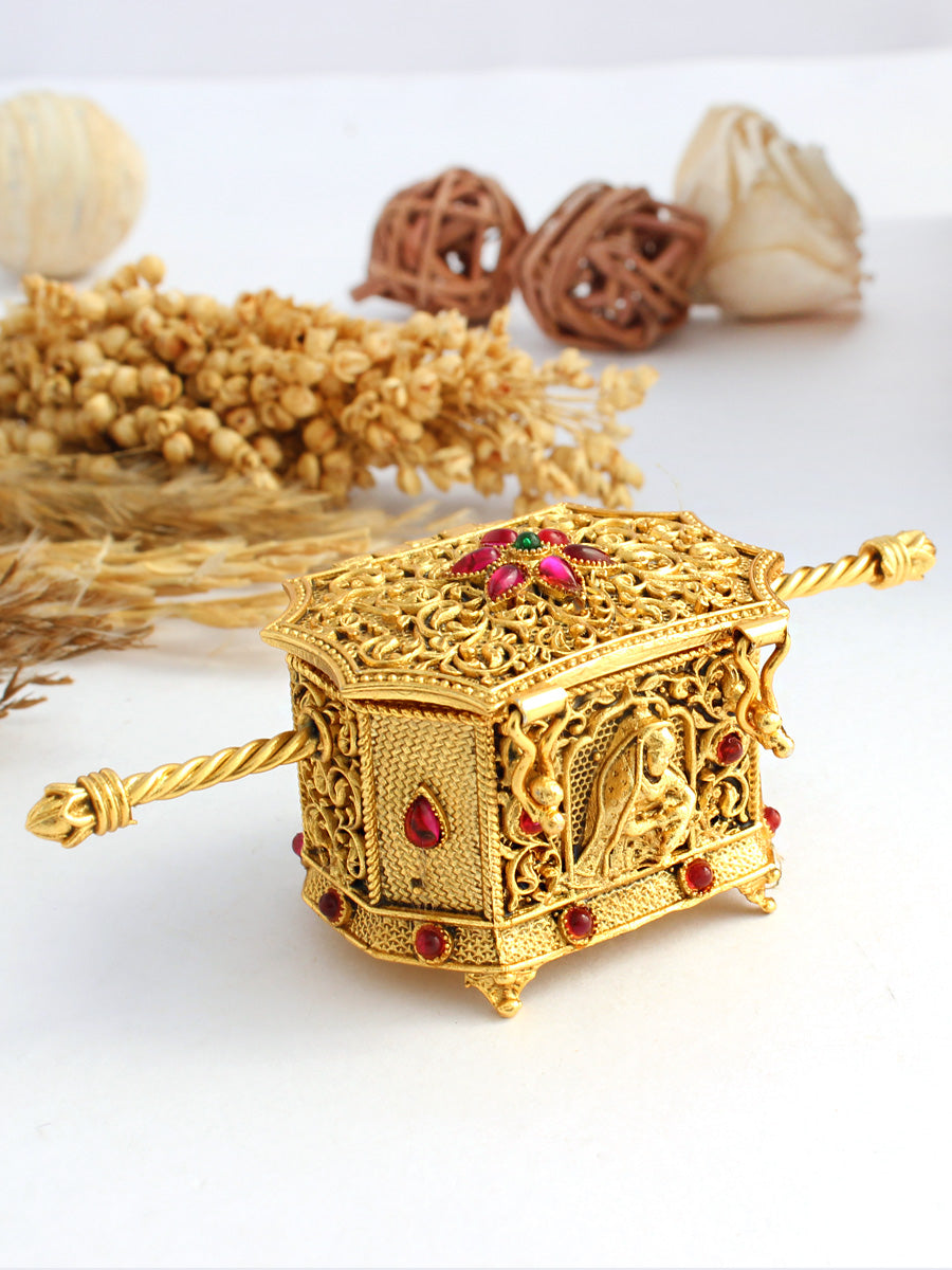 Beautiful Bridal Carriage Palki/ Doli Trinket Box