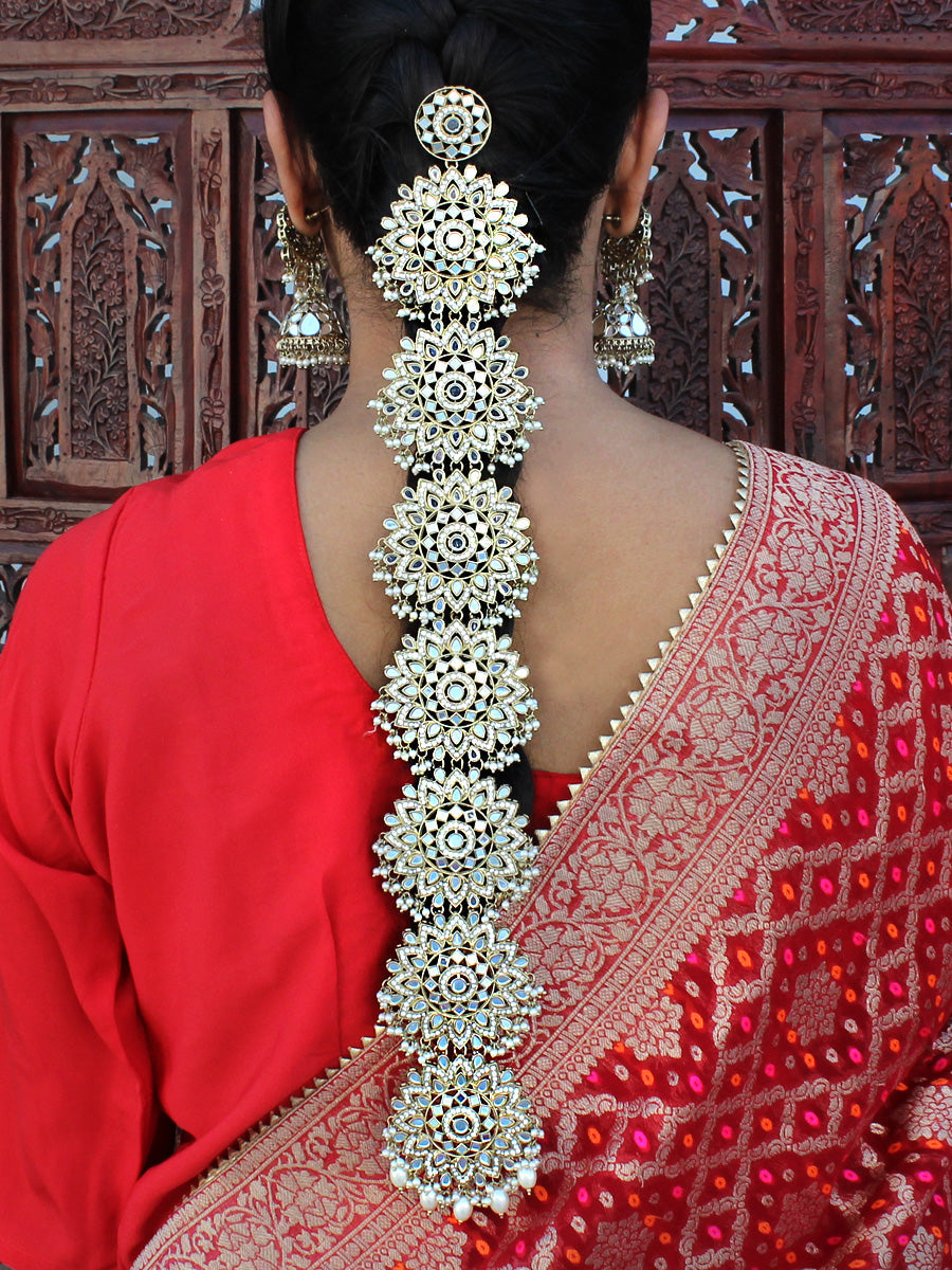 Naaz Mirror Hair Accessory / Choti