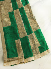 Simran Phulkari Dupatta-Green