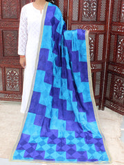 Simran Phulkari Dupatta-Navy Blue