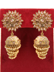 Ashna Earrings-Peach