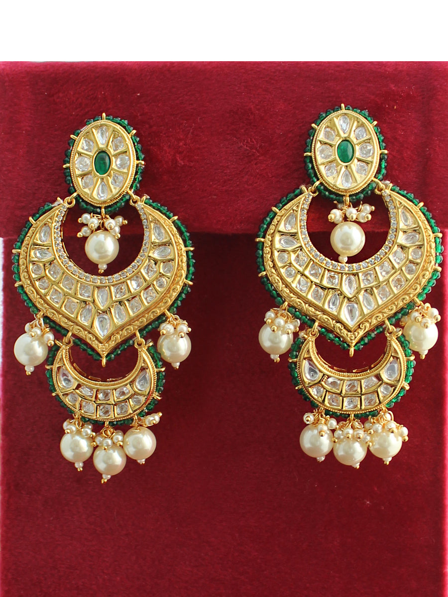 Gulmarg Earrings-Green