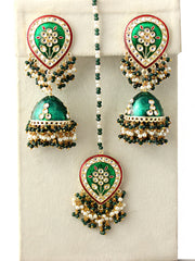 Kusha Earrings & Tikka