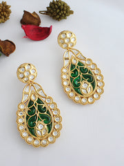 Neemrana Earrings-Green