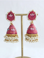 Uma Earrings  - Pink