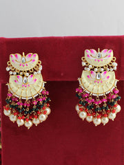 Divya Earrings-Ivory