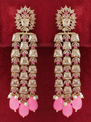 Celina Earrings-Pink