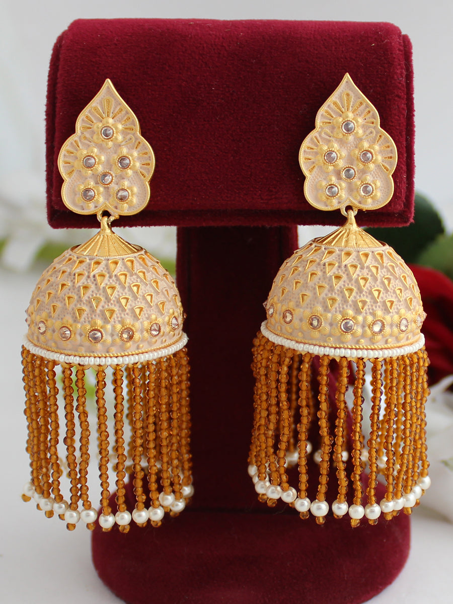 Maryam Earrings-Ivory