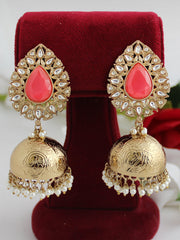 Avni Earrings-Pink