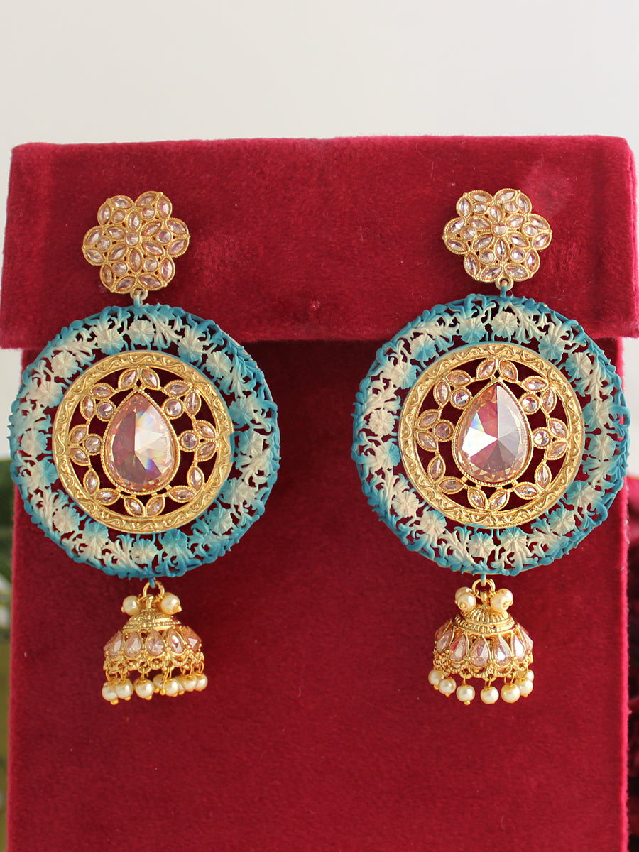 Aaniya Earrings-Blue