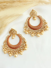 Madiha Earrings - Red