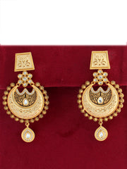 Nishtha Earrings-Beige