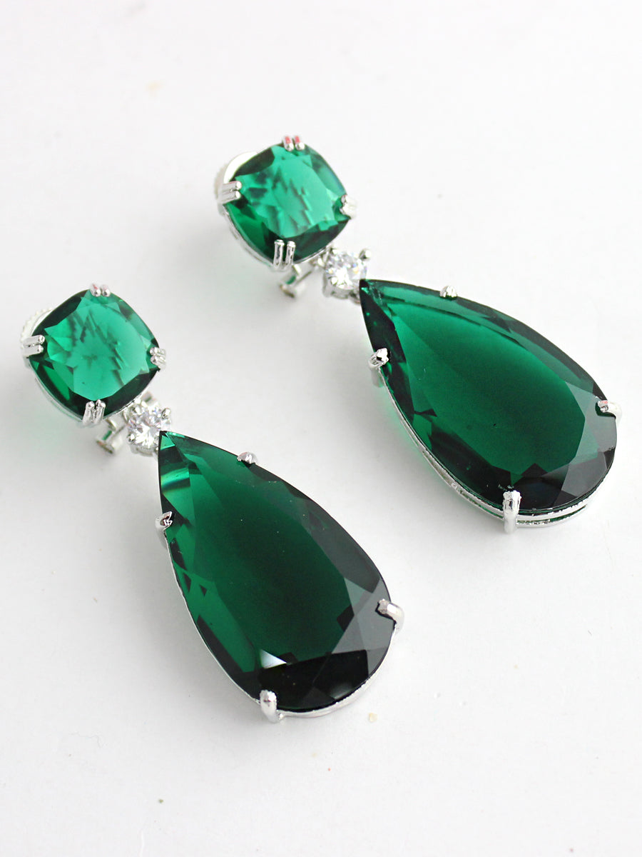 Austria Earrings-Green