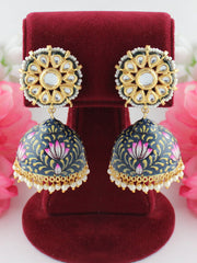 Tapsee Earrings-Blue