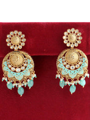 Vanya Earrings-Mint Green