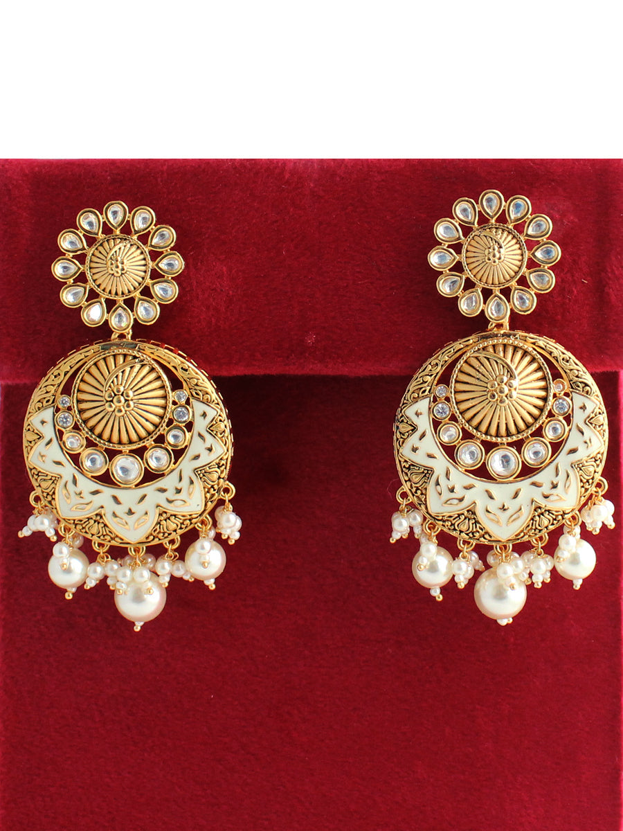 Vanya Earrings-Ivory