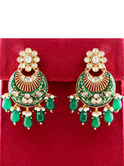 Vritee Earrings-Green