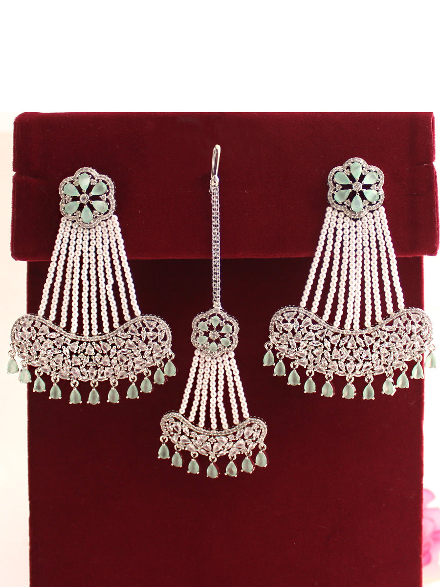 Vamika Earrings & Tikka