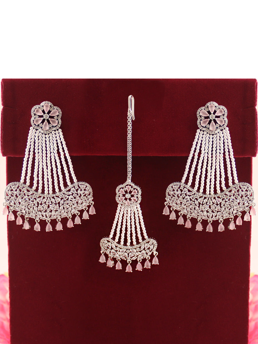 Vamika Earrings & Tikka