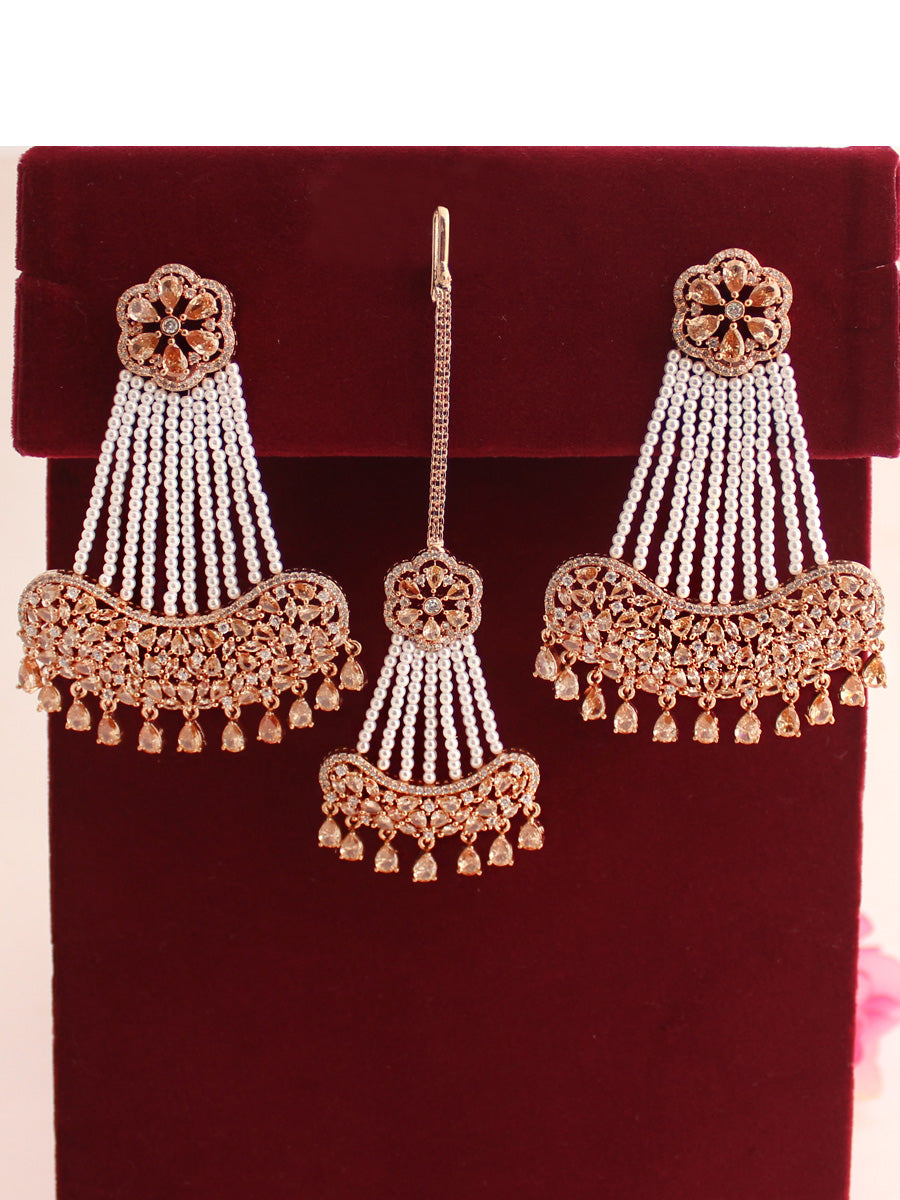 Vamika Earrings & Tikka