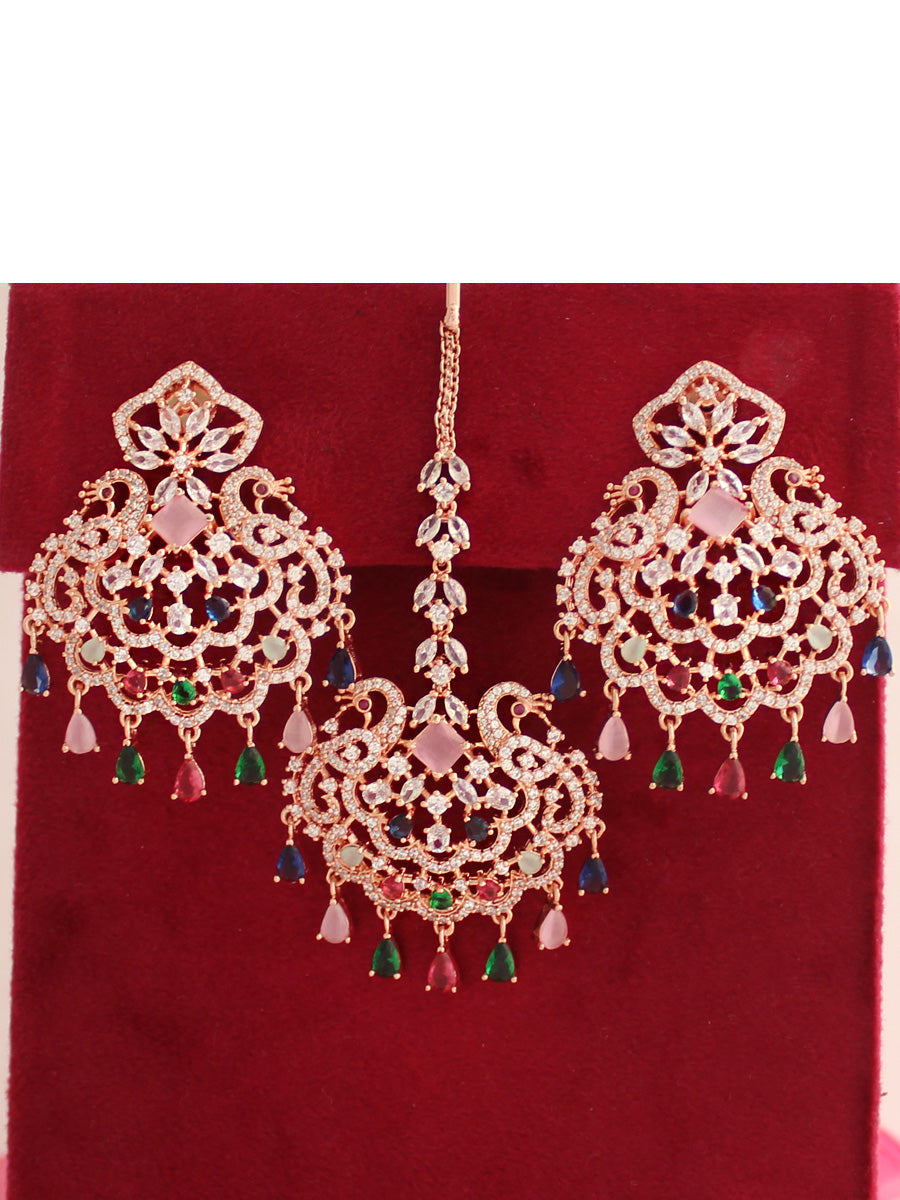 Takshi Earrings & Tikka