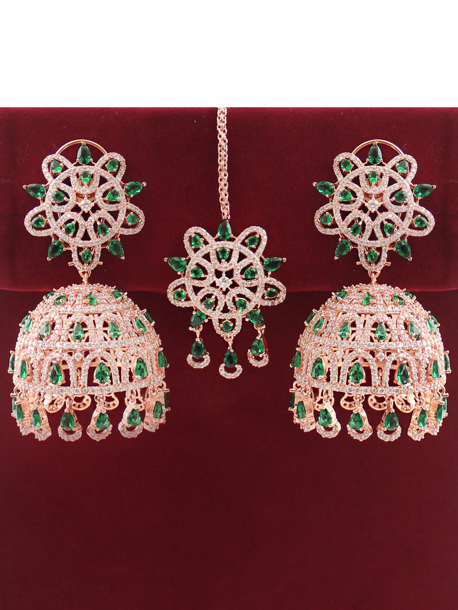 Sumona Earrings & Tikka