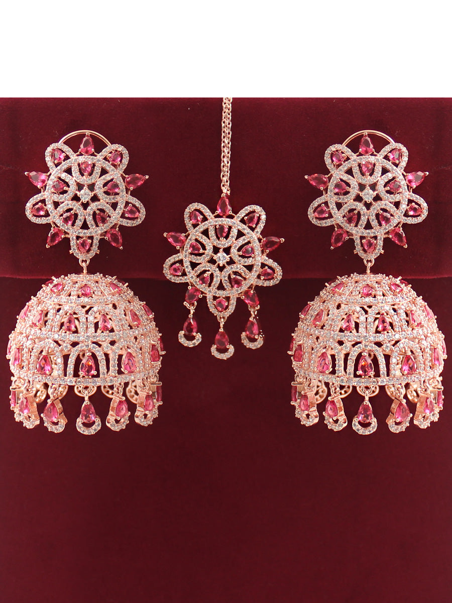 Sumona Earrings & Tikka