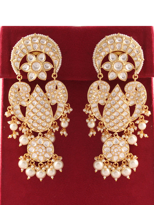 Samiksha Earrings-White