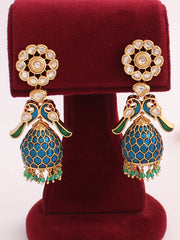 Ishana Earrings-Blue