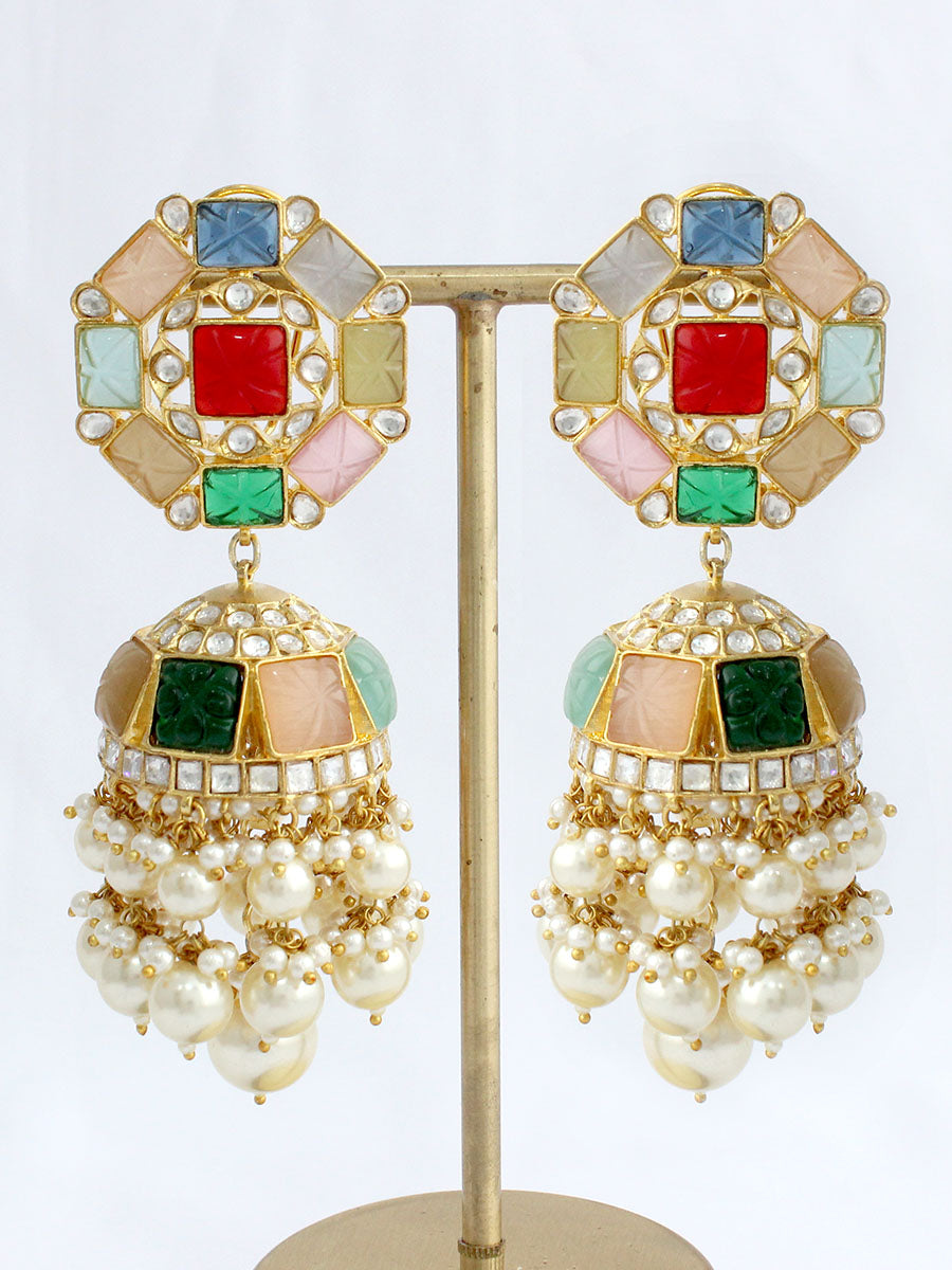 Alwar Earrings - Multicolor