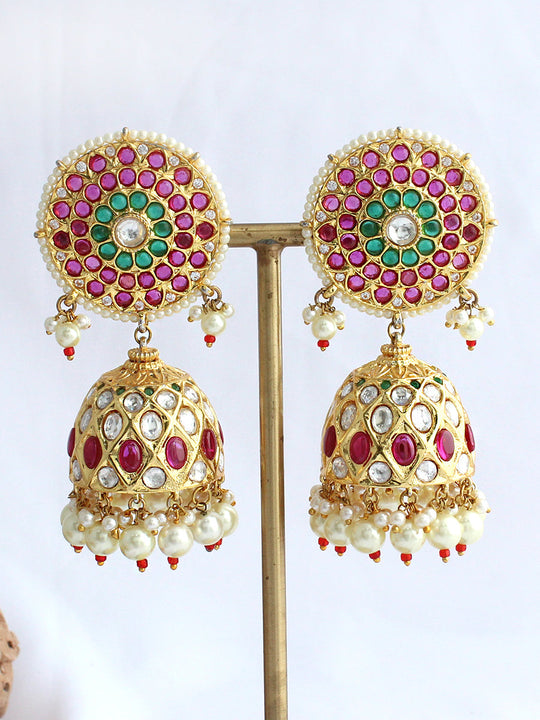 Lucknow Earrings-Mullticolor