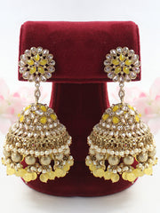 Shabina Earrings-Yellow