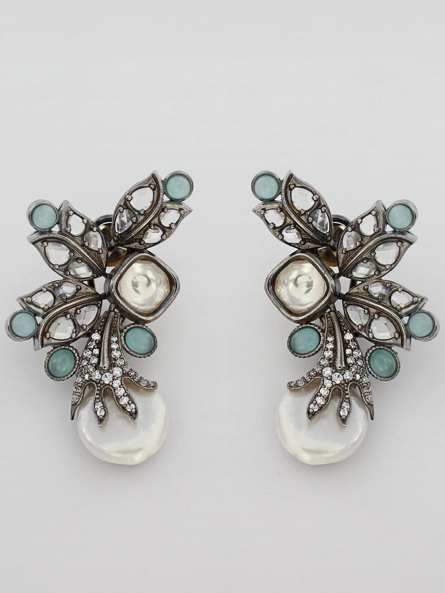 Drisha Earrings-Pastel Blue