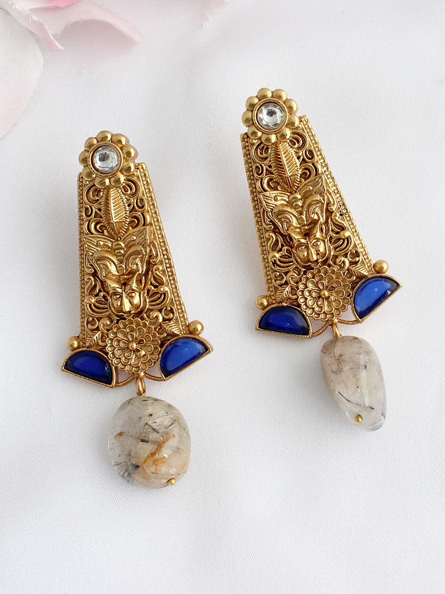 Blue Tanusha Earrings