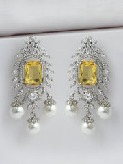 Eliza Earrings-Yellow