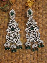 Natasha Earrings-Green